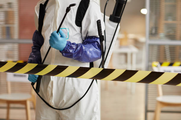 Professional Sewage Cleanup technician working in Hilliard, OH